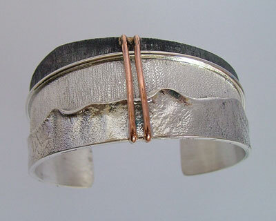 Handmade silver bracelets: unique silver jewellery from Maremma Italy