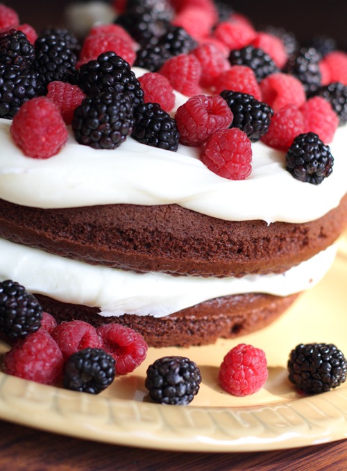 Chocolate Berry Cake