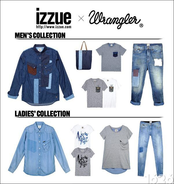 izzue × Wrangler 2012联乘系列