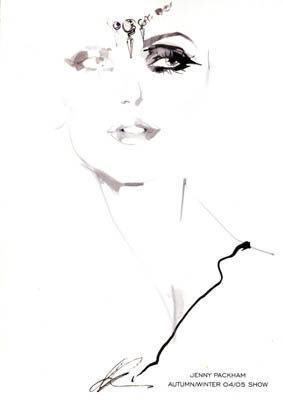 时装画大师 David Downton 作品