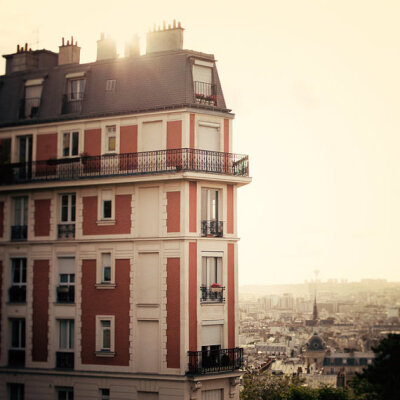 Paris Photograph, Home Decor - Satori in Paris - Montmartre at sunrise - Travel photograph