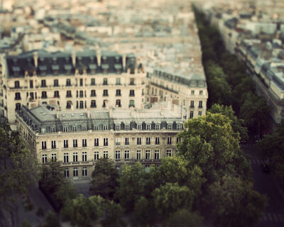 Paris photography - City with a view - Dreamy cityscape, travel photography