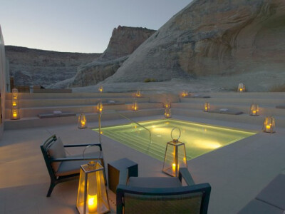 Amangiri resort in Utah