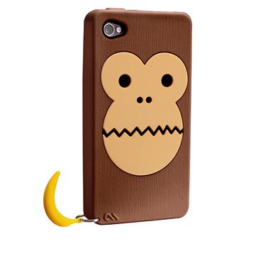 香蕉 iPhone 4/4S 猴子手机套保护套