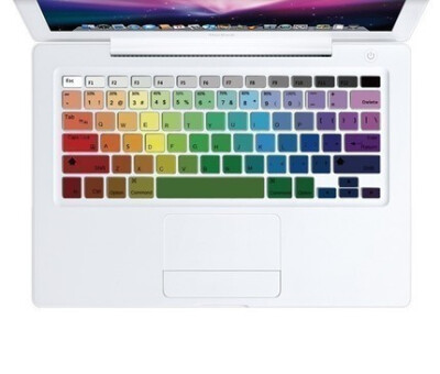 彩虹键盘皮肤贴纸贴为的MacBook - $ 14.99