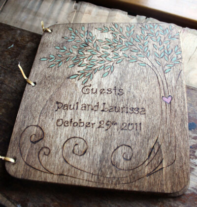 Custom Wedding Guest Book