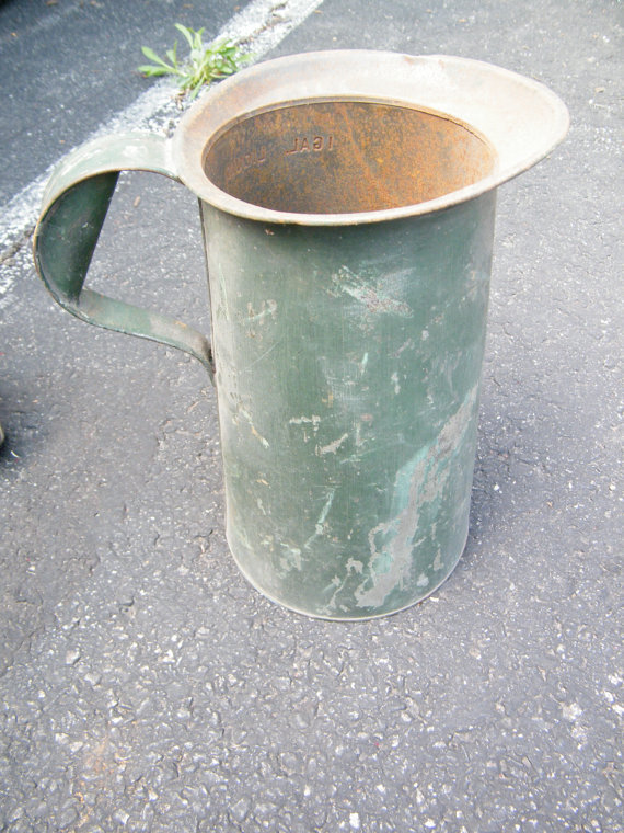 Tin Gallon Pitcher