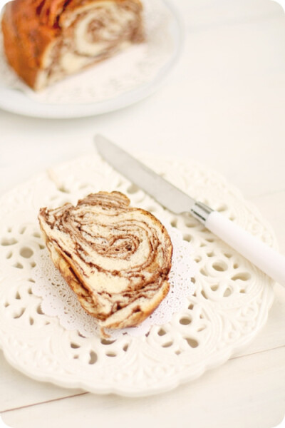 Japanese Chocolate Marble Bread