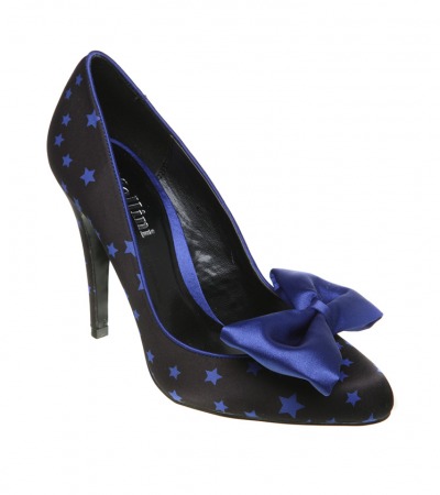 Mollini Black - Cobalt Starnight Heels