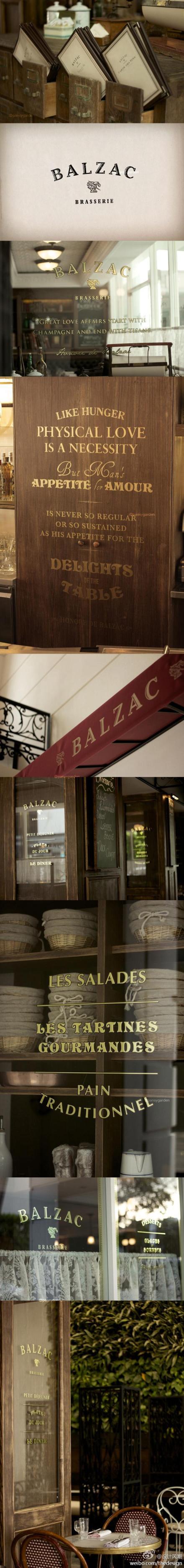 【空间掠影】Balzac Brasserie是位于新加坡的一家法国餐厅，每个细节都考究！