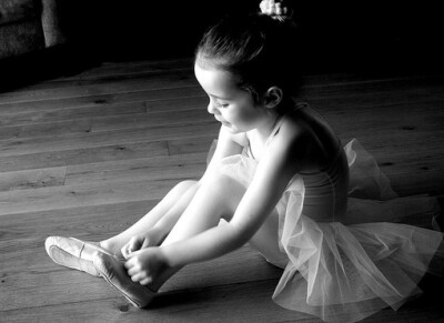 可爱的小芭蕾舞者