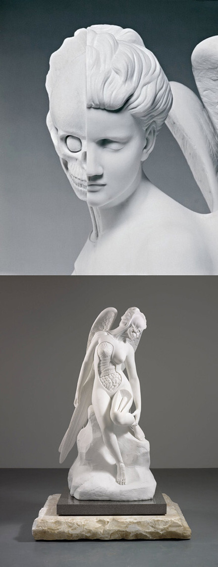 英国艺术家Damien Hirst的一件作品，名为《Anatomy of an Angel》（天使解剖学），该作2008年估价在100-150万英镑。Damien Hirst是新一代英国艺术家的代表人物之一，1995年获得英国当代艺术特纳奖。