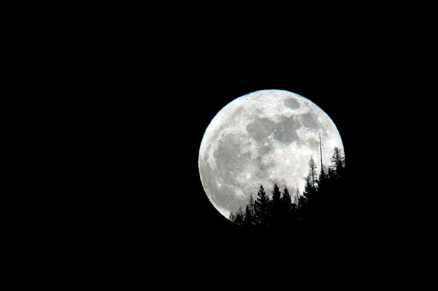 Photograph The Big Moon by Morten Byskov on 500px