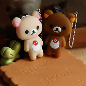 San-X 超萌 Rilakkuma 轻松熊 玩偶型指甲刀 指甲剪 指甲钳