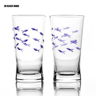 【18条紫罗兰色小鱼向深海出发】水杯/玻璃杯