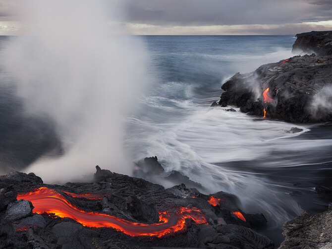 火山岩浆