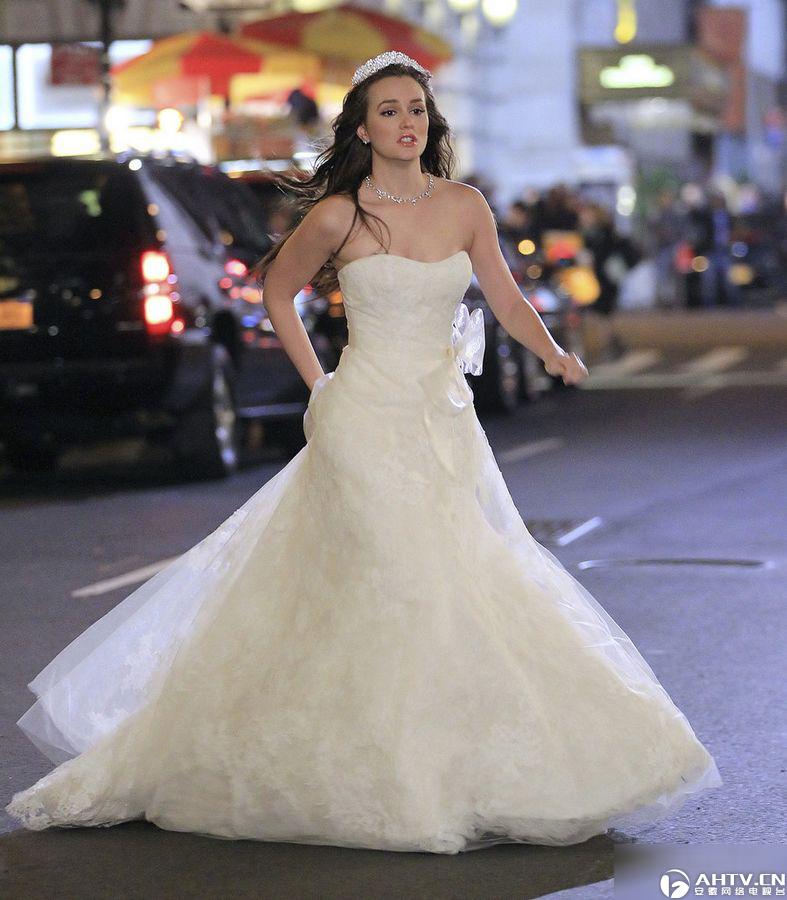 queen B from Gossip Girl~~婚纱惊艳