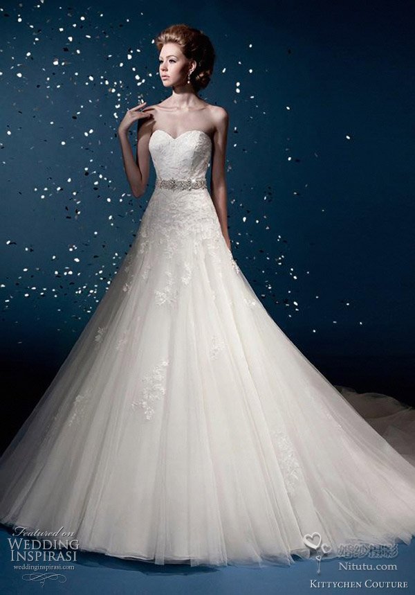 kitty chen couture 2012 elizabeth wedding dress