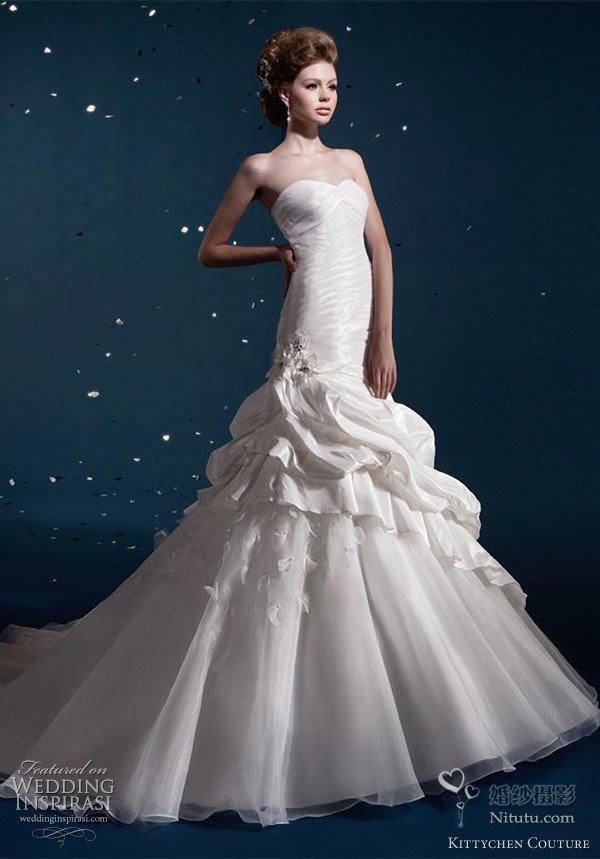 kitty chen couture 2012 hazel wedding dress