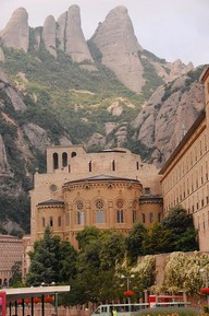 Montserrat near Barcelona, Spain