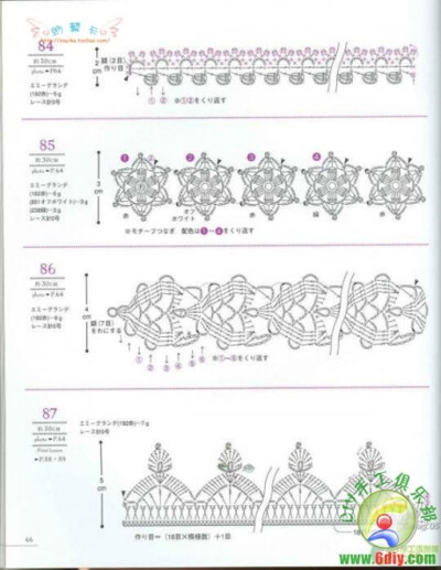 GALA钩针、手工、钩针、DIY、勾花、编织