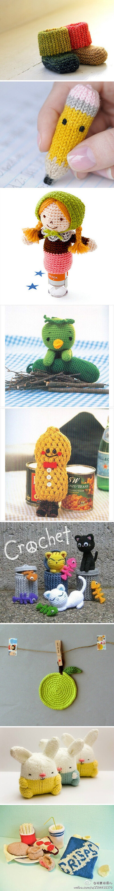很有爱的编织。。