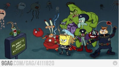 The Avengers - SpongeBob Edition