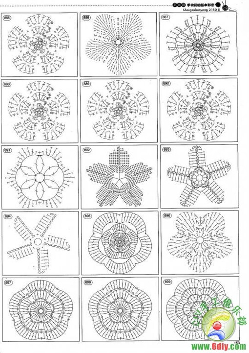 GALA钩针、手工、钩针、DIY、勾花、编织