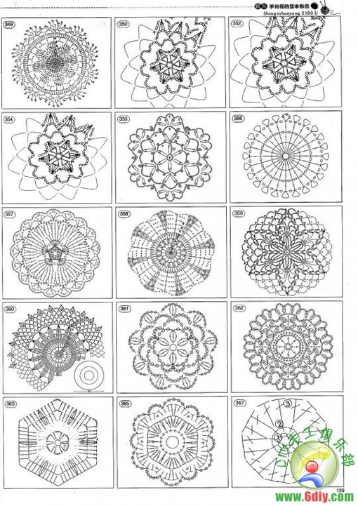 GALA钩针、手工、钩针、DIY、勾花、编织