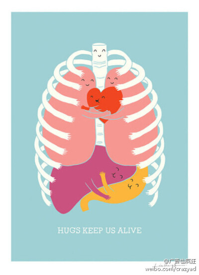 Hugs Keep Us Alive