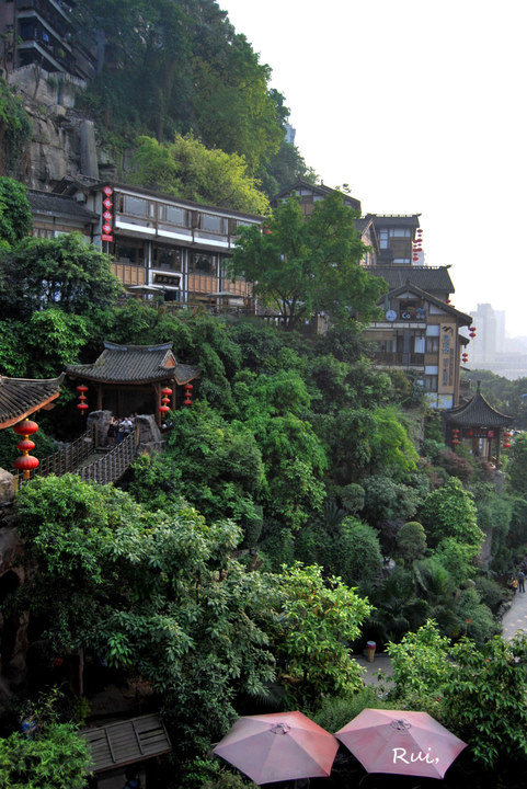 重庆，洪崖洞，有山有水有妹纸，是为山城