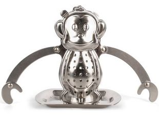 Monkey Tea Infuser 超可爱金属猴子冲茶器/茶包