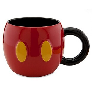 DISNEY 迪士尼 25th 米老鼠 裤子款 MUG 马克杯水杯