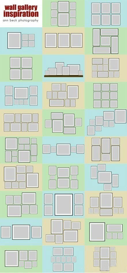 照片墙、相片墙摆放设计图集锦，值得收藏噢