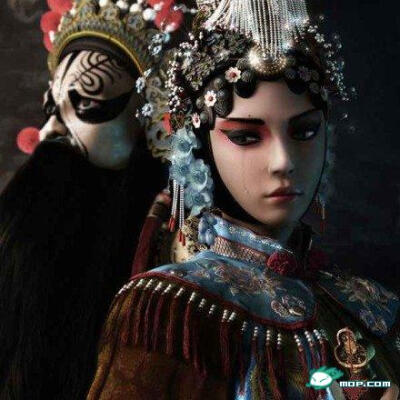 戏子入画，一生天涯。