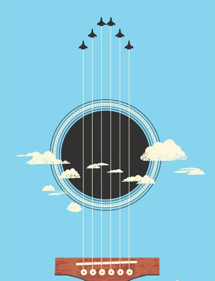 guitar sky