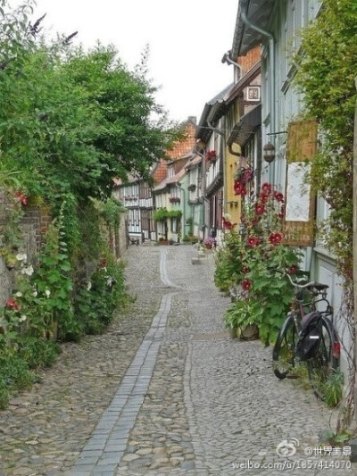 路过的风景，法国小镇