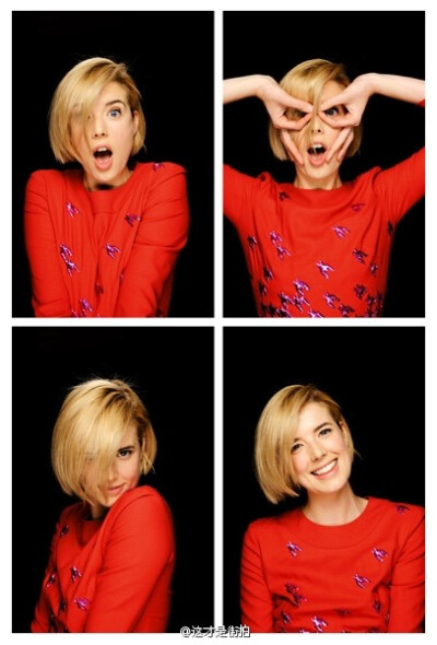 Agyness Deyn smile