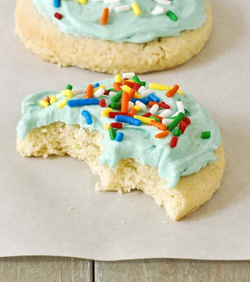 birthday cake cookies