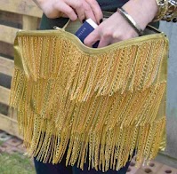 {DIY} Gold Chain Fringe Bag inspired by Tod’s