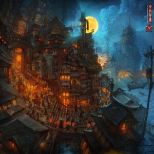 【插画杂系】生活的艺术在于心灵触及到了色