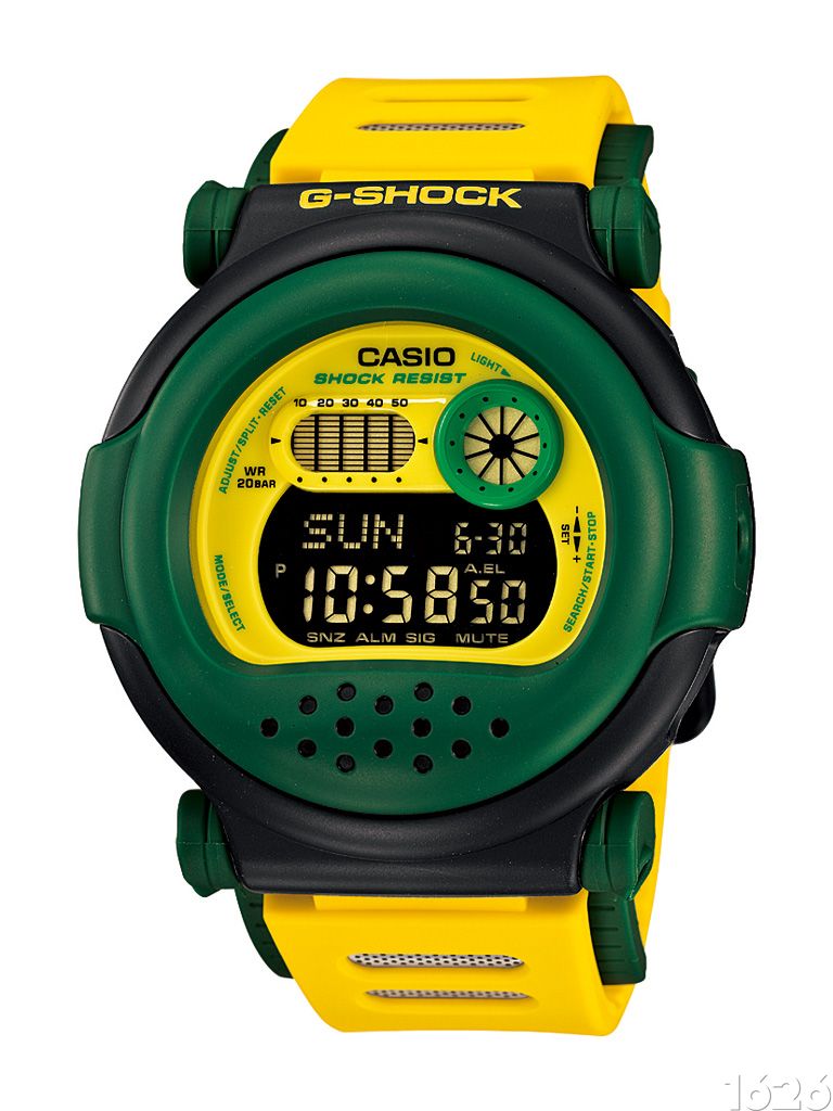 牙买加风来袭,G-SHOCK推出全新热情活力抢眼系列表款