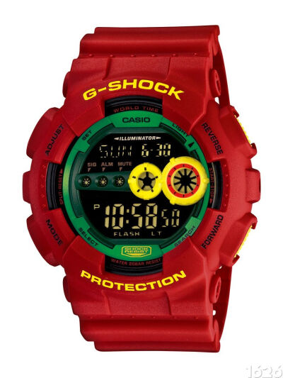 牙买加风来袭,G-SHOCK推出全新热情活力抢眼系列表款