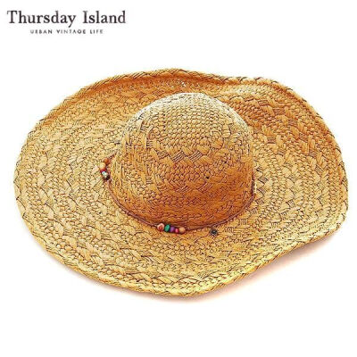 Thursday Island米色草帽