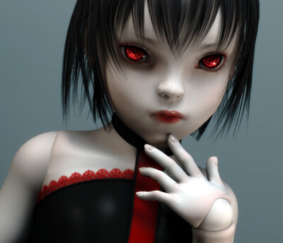 mariko adachi的3D作品，主页：http://homepage2.nifty.com/digidoll/