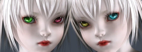 mariko adachi的3D作品，主页：http://homepage2.nifty.com/digidoll/