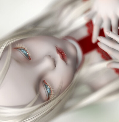 mariko adachi的3D作品，主页：http://homepage2.nifty.com/digidoll/