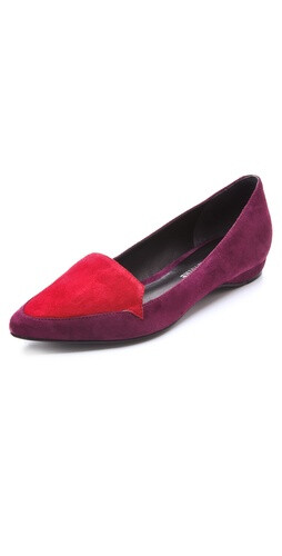 Pour La Victoire Astrid Suede Flats