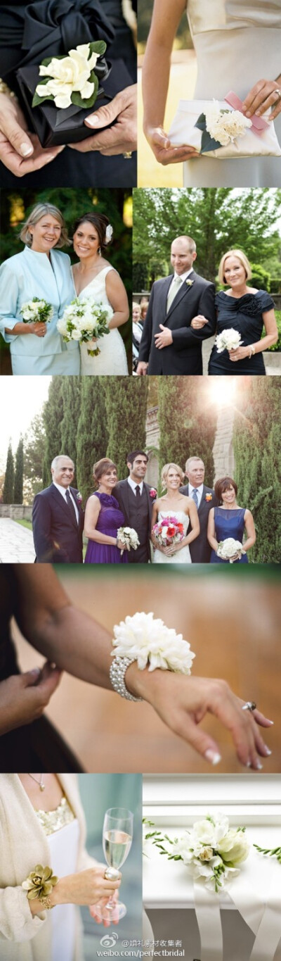 为妈妈准备的捧花、腕花。。