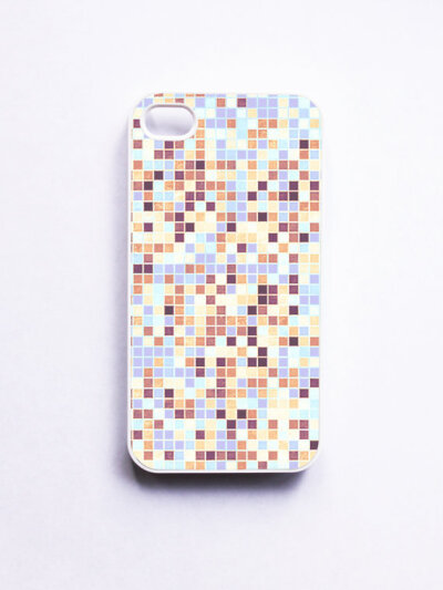 iPhone 4 4S Case - Pastel Geometric